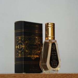 عطر ادکلن بدیع العود مردانه مشکی 50 میل(ارض الزعفران)